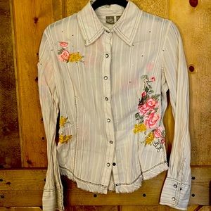 Cruel girl button-down blouse
